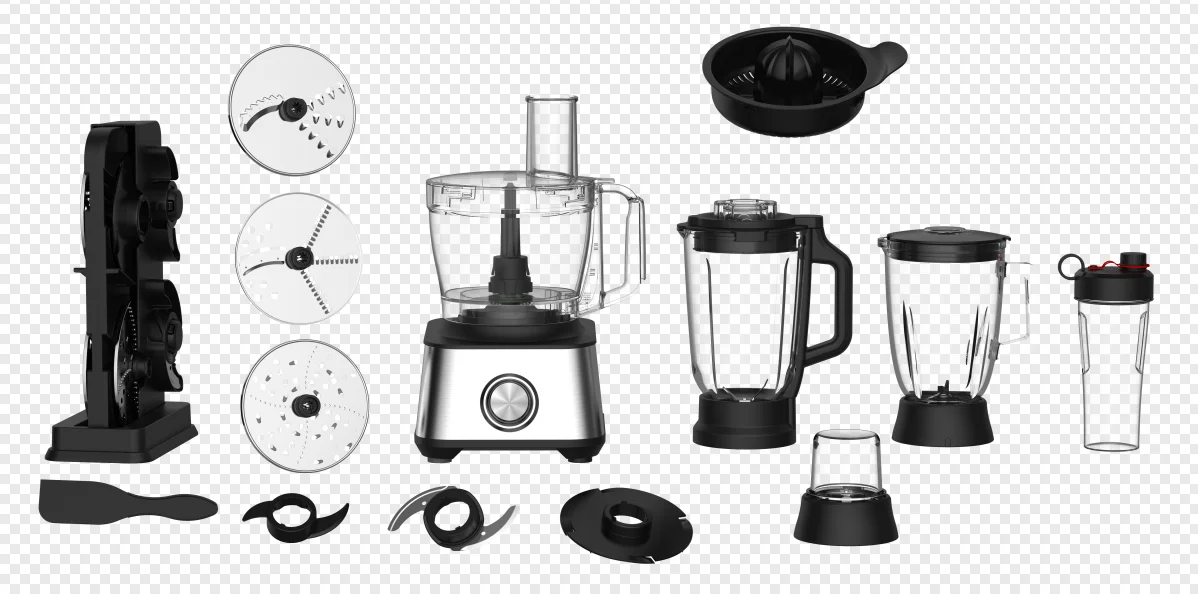 Multifunction High Speed Food Processor Blender Safe Handling Electric