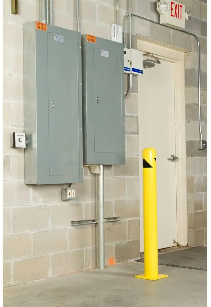 Electrical Protection Post Removable Temporary Safety Steel Post Road Traffic Parking Bollard ...
