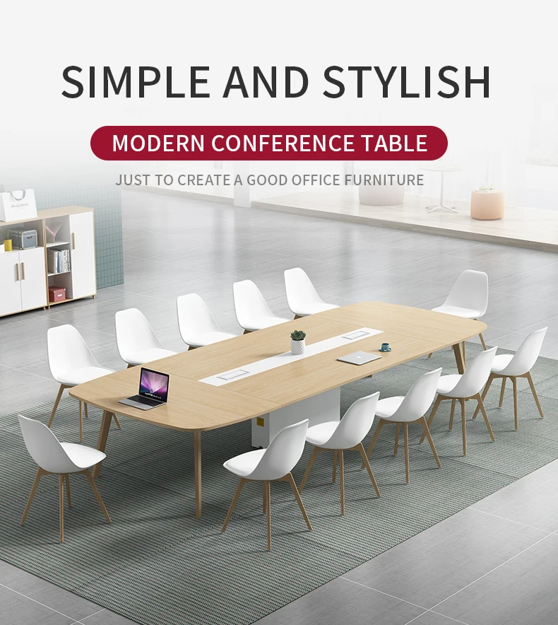 Musen modular modern design luxury wooden conference table commercial furniture