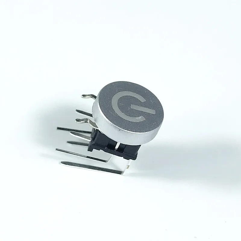 8 pins illuminated led big right angle mini tact switch with cap illuminated 8 pins switch