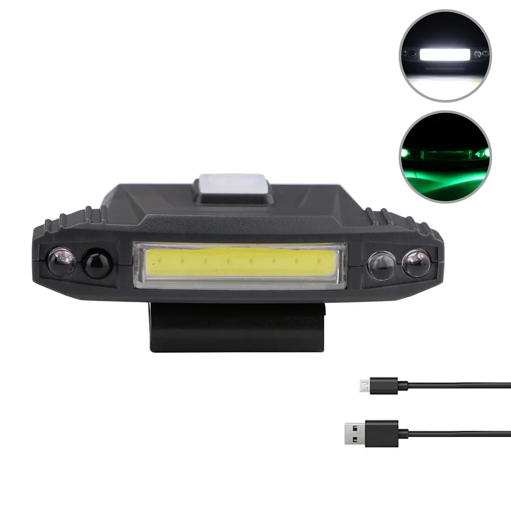 Cob Led Motion Sensor Headlamp Cap 