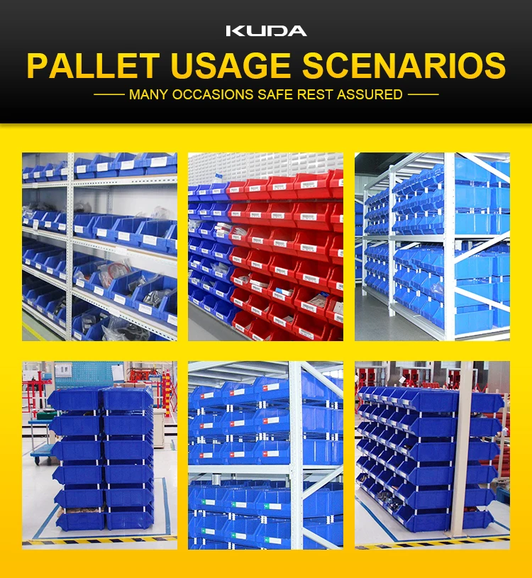 Kuda Back Mounted Plastic Parts Box Shelf Diagonal Accessories