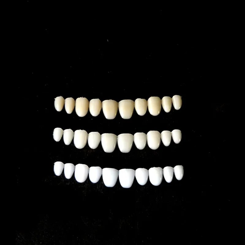 3 Shades /set Temporary Dental Oral False Fake Teeth Dentures Dentadura Perfect Smile Veneers
