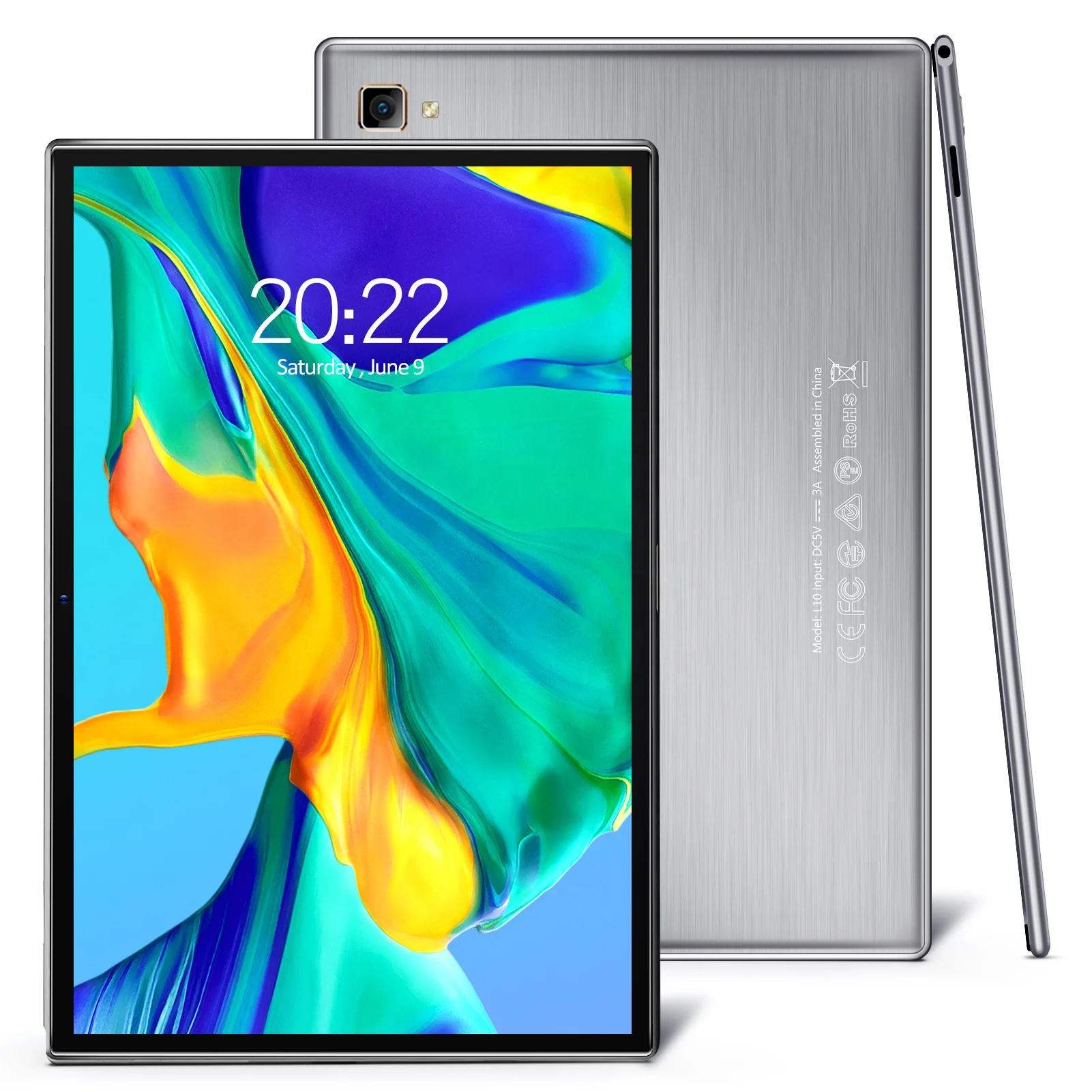 PRITOM L10 10.1-Inch Android Tablet PC, 3GB RAM, 32GB Storage