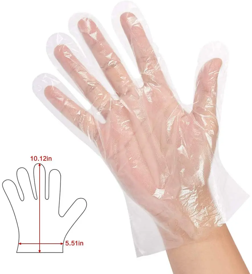 Hdpe Disposable Food Grade China Importers Independent Plastic Gloves