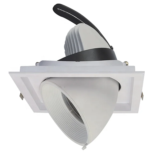 led gimbal retrofit downlight 3inch 18W 5 inch 30W 6INCH 40W  COB ceiling recessed gimbal trim led downlight