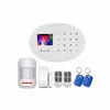 Kerui W20 Touch Panel 2.4 inch APP Control RFID Card WIFI GSM Home Alarm System