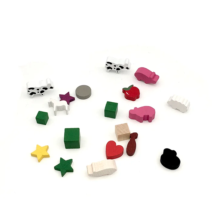Wooden Meeples 16mm Extra Board Game Bits,Pawns,And Pieces Buy