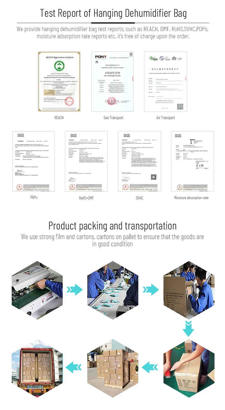 Hanging Calcium Chloride Wardrobe Moisture Absorber Bag Walmart