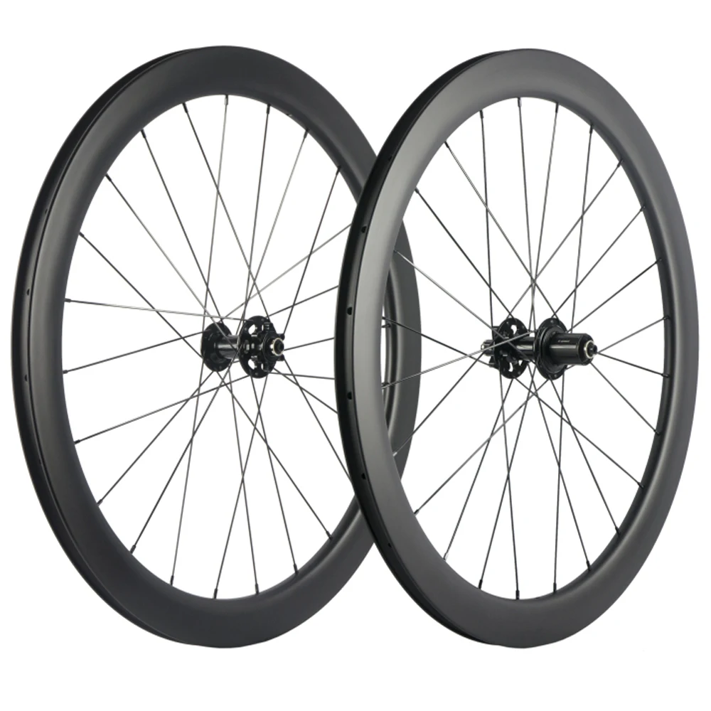 700c 自行车车轮 50毫米盘式刹车碳自行车轮辋自行车轮对碳 25毫米 u