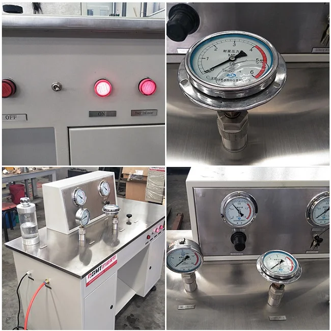 Pneumatic Booster High Pressure Test Bench For Calibrating Pressure