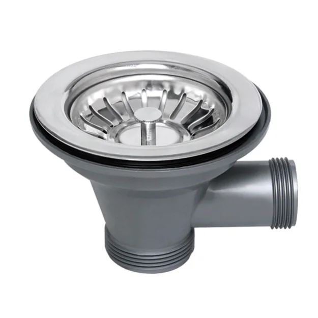 
114mm Stainless Steel Kitchen Sink Strainer China High Quality Manufacturer Basket Plastic Sink Garbage Drain Strainer 