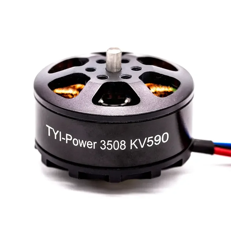 UAV RC Plane Quadcopter Outer Rotor KV400 KV590 DC Brushless Motor TYI 3508 Motor manufacture