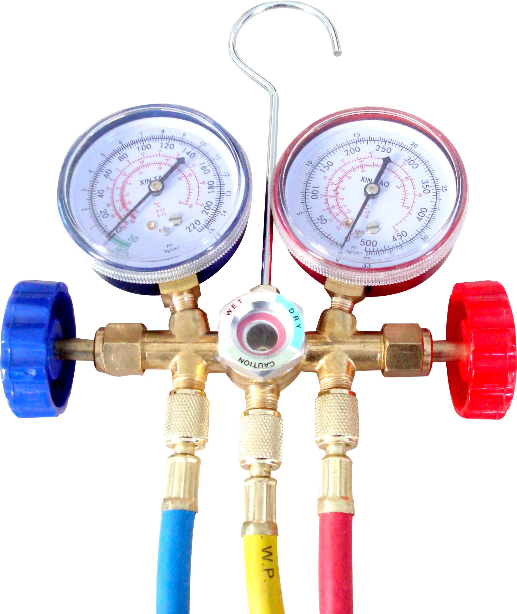 Refrigeration Manifold Gauge Hvac Manifold Set Manifold Buy 2 Gauge For R12 R22&r502,Aluminum