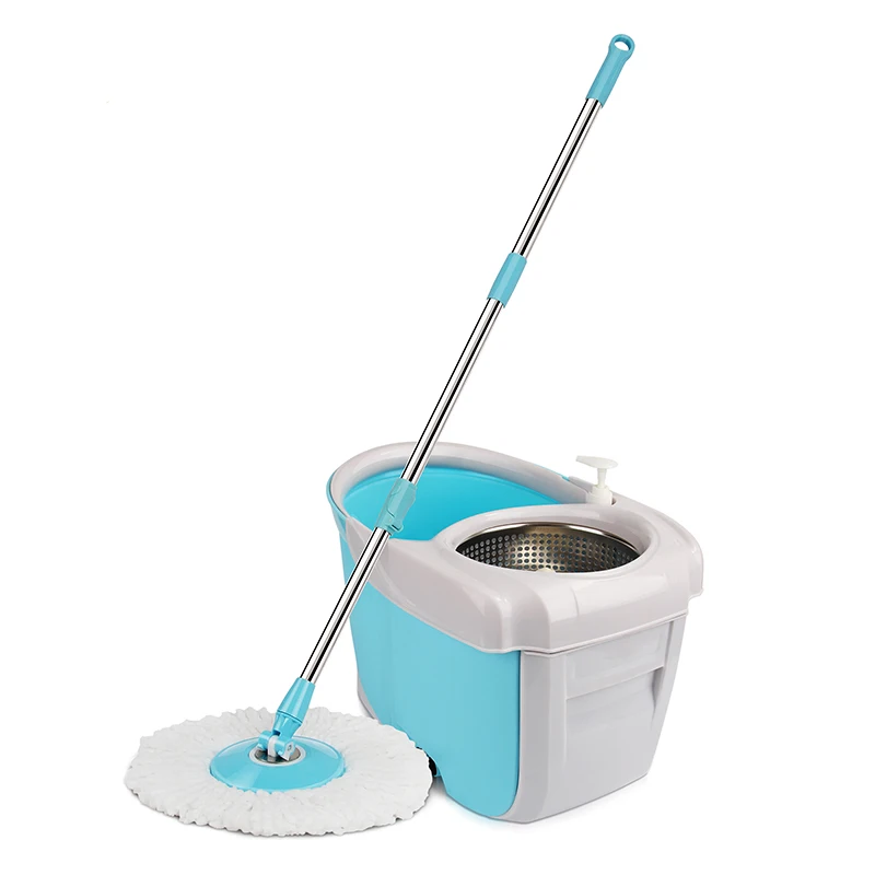 New Household 360 Degree Magic Floor Cleaning Mops & Cleaning Bucket As Seen On TV 2021