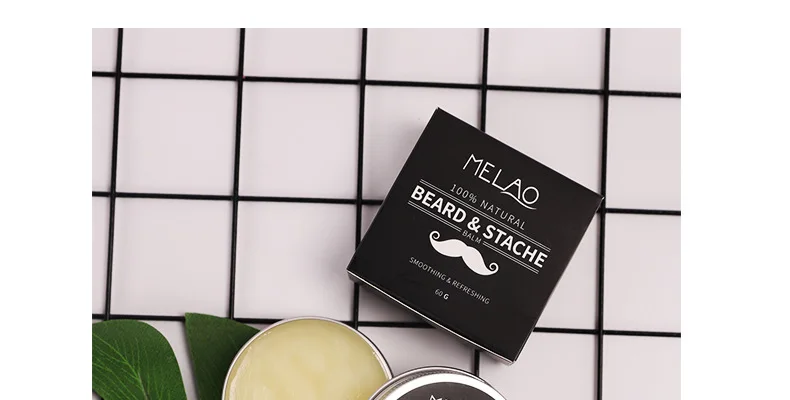 MELAO Cross-Border Beard Care Styling Cream Moisturizing and Nourishing Wax for Shaving and Beard Balm for Amazon and EBay