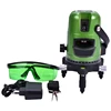 LS-DL 1pc 360 Degree Function Self- Leveling Cross Green Laser Level 5/8 lines Power supply voltage 220V Detector Laser