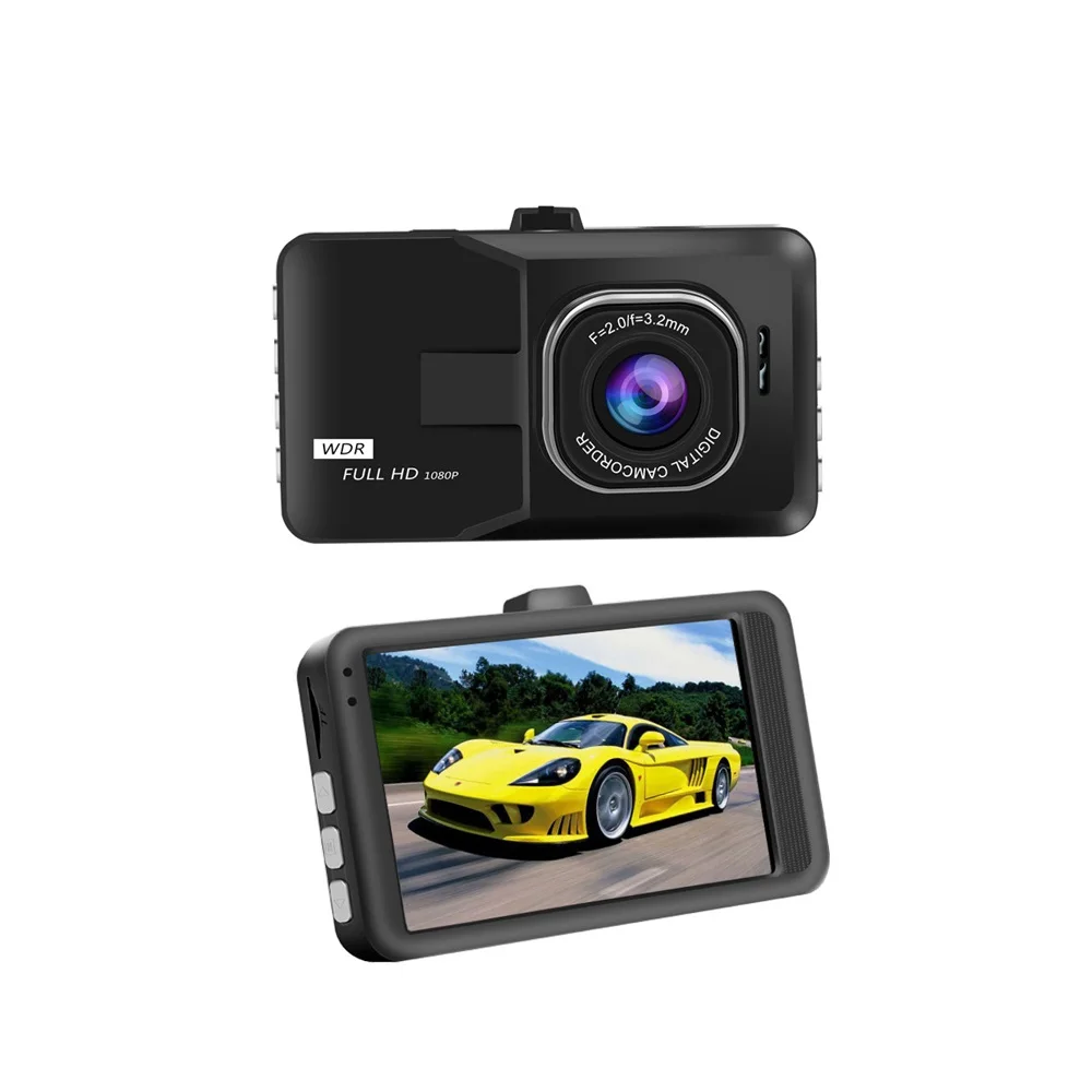 автомобильный видеорегистратор с 3 камерами video cardvr full hd