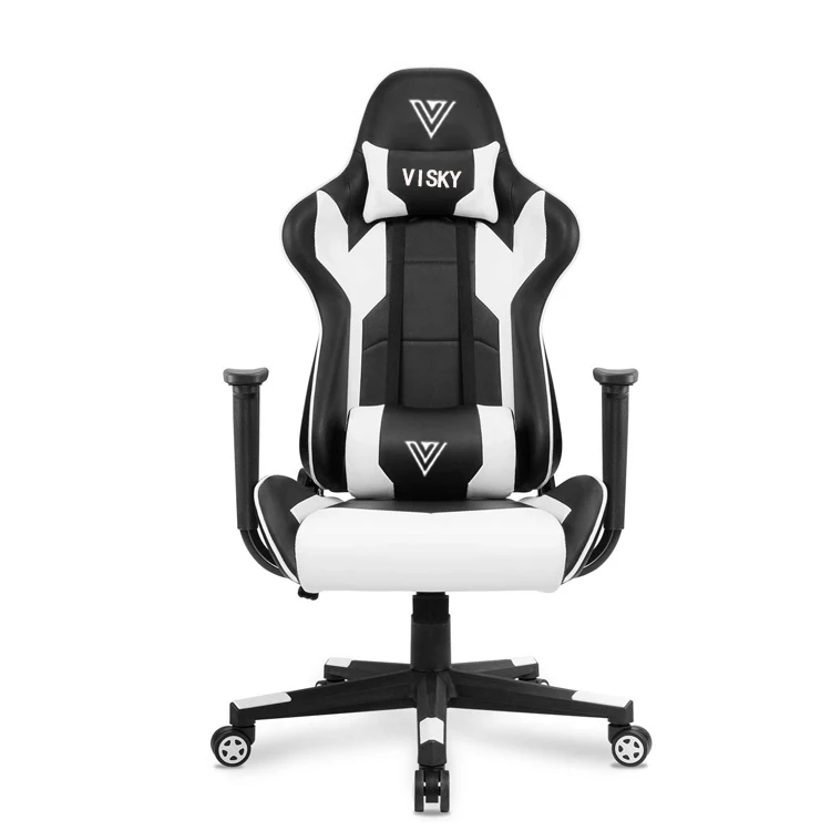 visky 零重力可调多彩设计办公椅红色按摩 pc 电脑 sillas 玩家赛车
