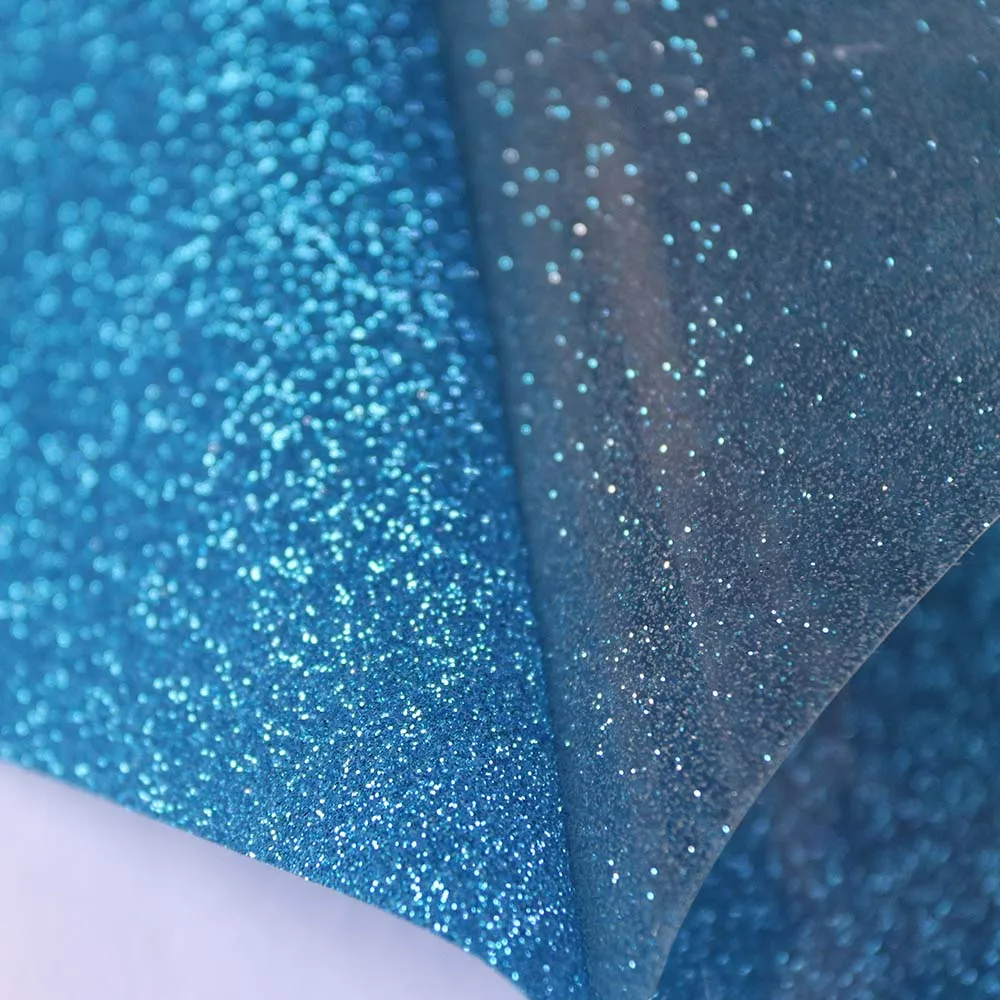 blue glitter  vinyl