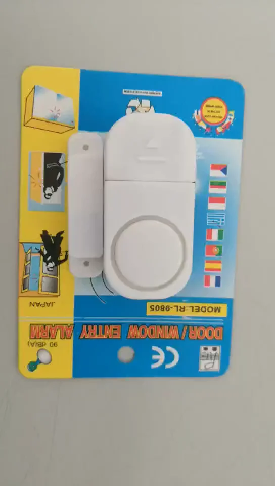 Fb019 Wireless Home Window Door Alarm 120db High Sound Mini Anti Theft