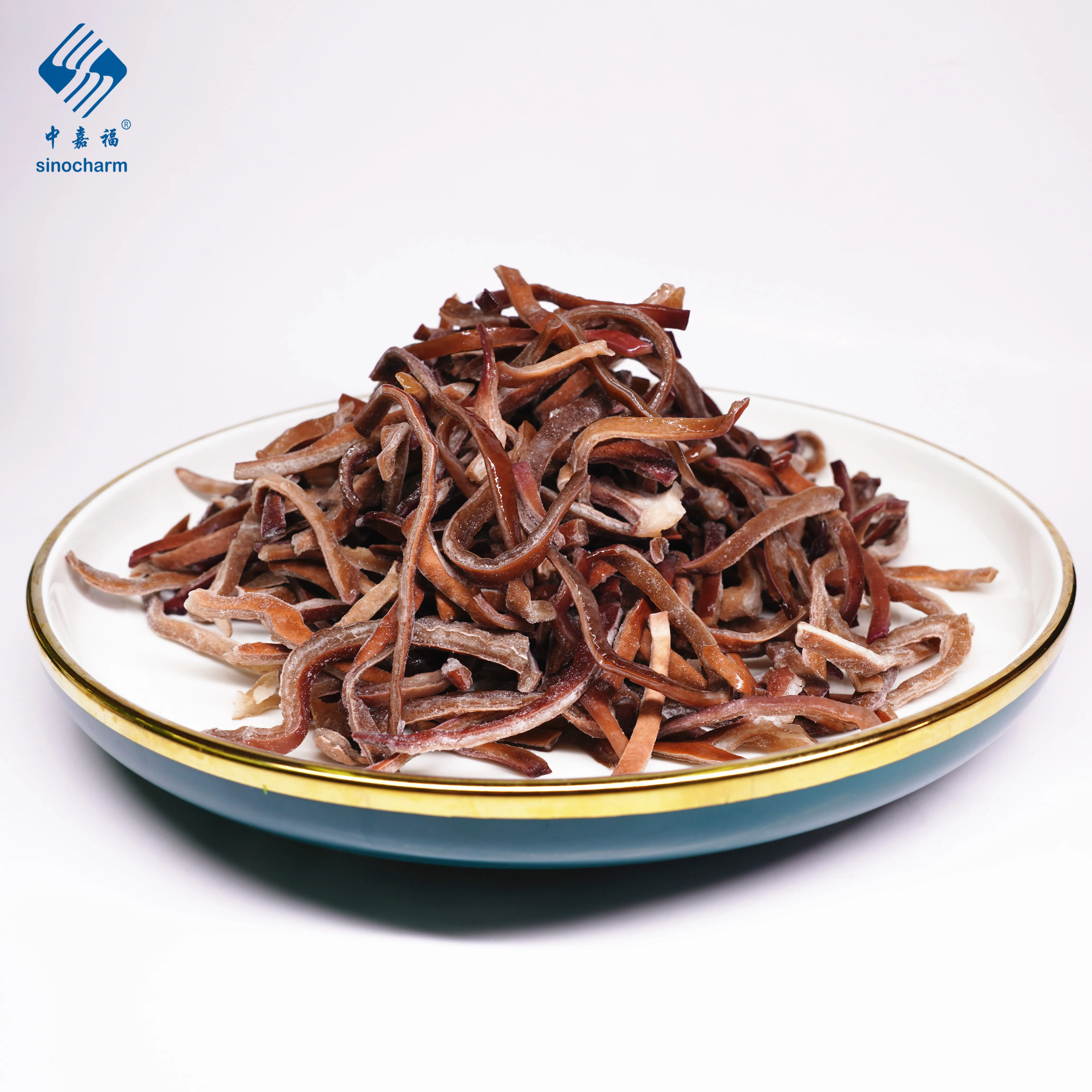 
Sinocharm Mushrooms Mu Er Mushroom Black Mushroom Frozen Black Fungus Strips IQF 
