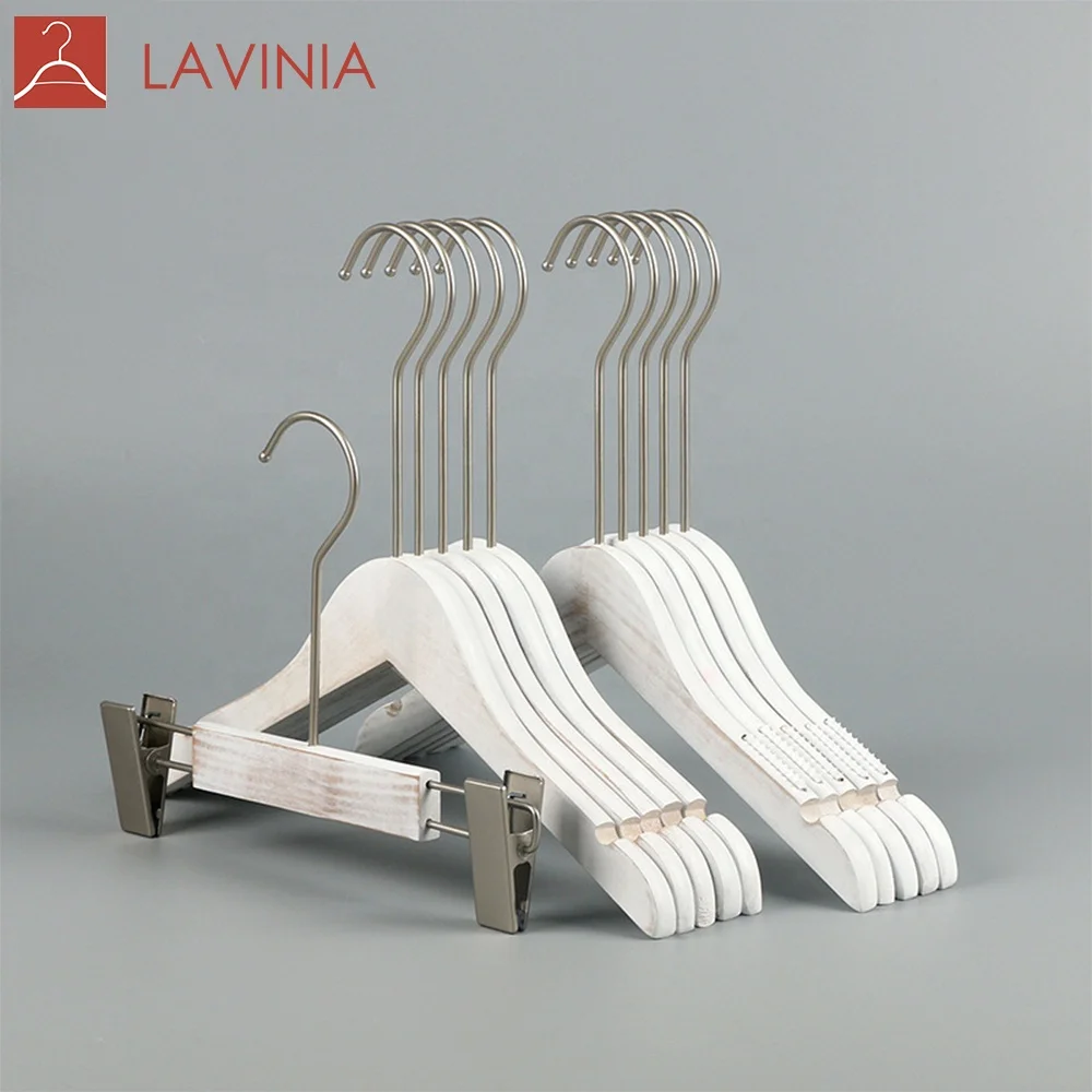wholesale children garment child clothes kids wooden baby hanger