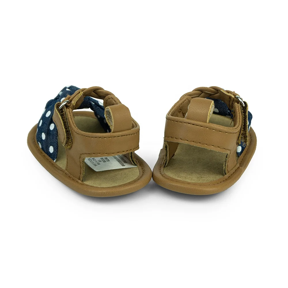 
Baby Girl Sandals Crib Shoes Bowknot Soft Sole Infant Girls Princess Dress Shoes 