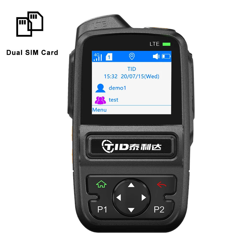 Two Way Radio Licence Free 4g Walkie Tid Tdm6 Plus Poc Base Car Walkie