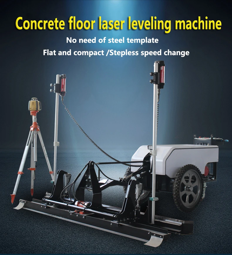 Concrete Leveling Machine Laser Cement Screed Floor Leveling Machine