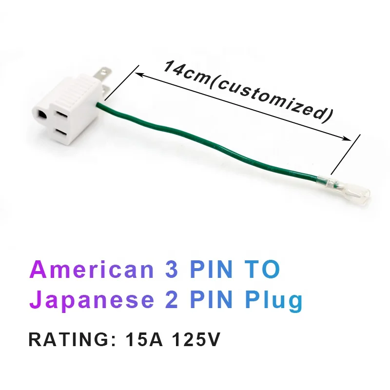 Pse Certified Tp 755 Standard Japanese Power Socket Convert 2pin To Us
