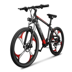 2021 New arrival 26-inch electric mountain bike 48V lithium battery car walking power off-road speed bicycle
