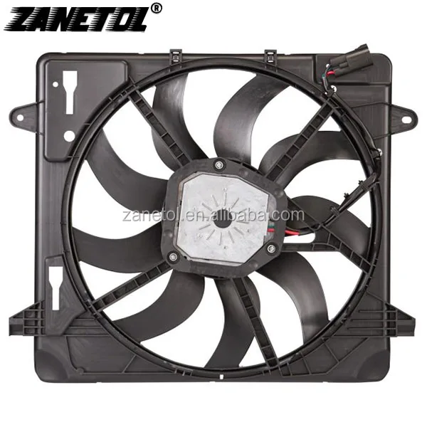 68143894ab 68143894aa 621601 Radiator Cooling Unit Fan Assembly For Jeep Wrangler Jk 3.6l 2012