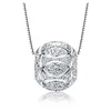 9MM lucky 925 sterling silver ball beads for DIY necklace or bracelet