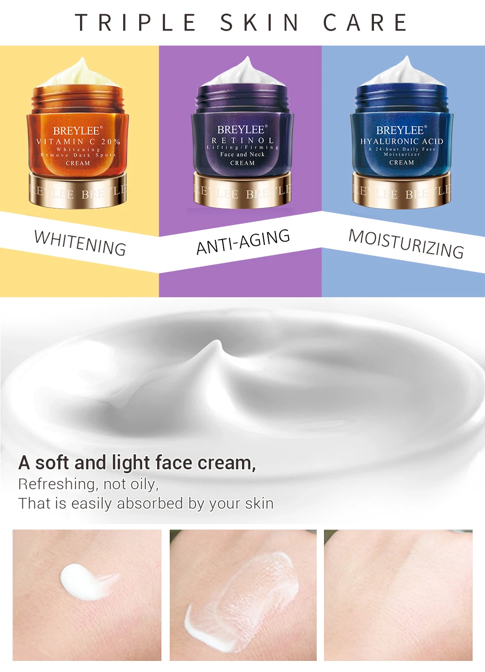 Face Cream With Retinol And Vitamin C Moisturizing Anti-aging_voghion.com