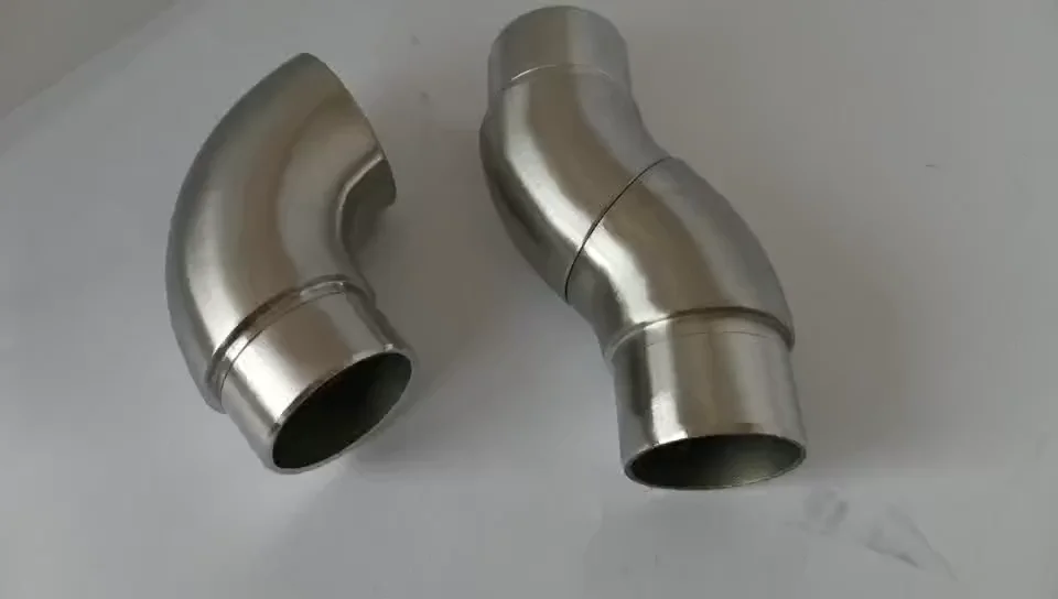 90 Degree Elbow Balustrade Joiner Fittings Connector Stainless Steel ...