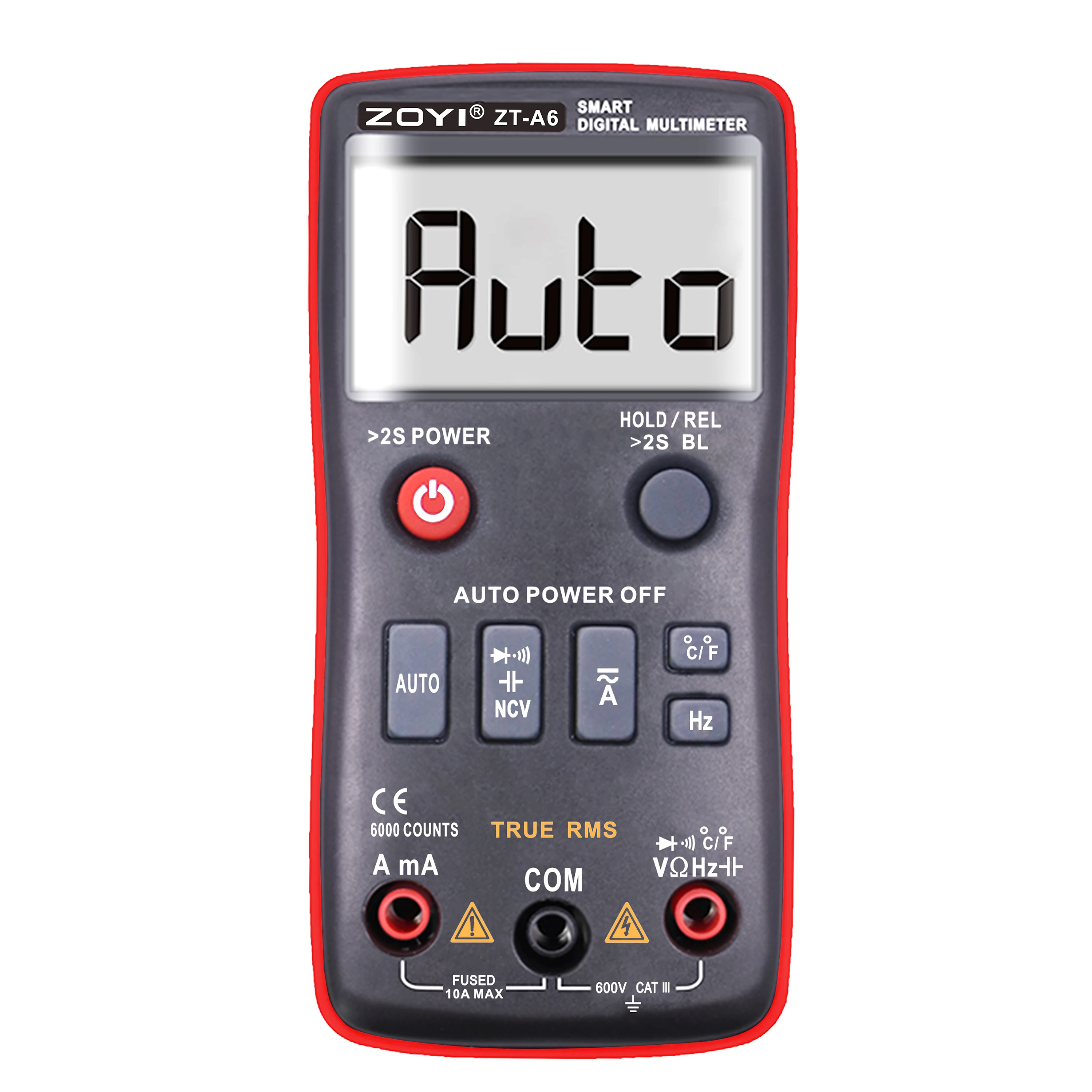 Zoyi Zta6 Palm Digital Multimeter 6000 Counts Display Digital Avo