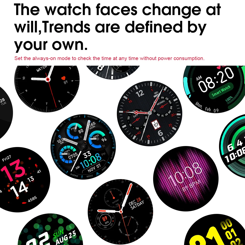 2020 Microwear SG2 Bluetooth smartwatch multiple sports modes IP68 ECG heart rate fitness HD high-quality round band watch