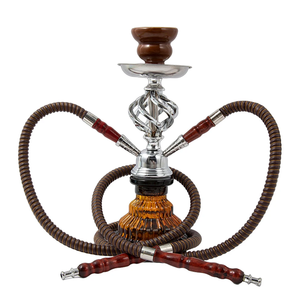 Customized Deluxe Shisha German Large Hookah Nargile Glass Stainless