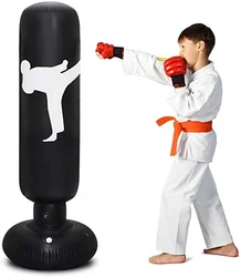 BEYOND SPORT Adult kids Boxing Sandbag and Punching Bag Stress Release Training Inflatable Punching Bag Boxing Bag