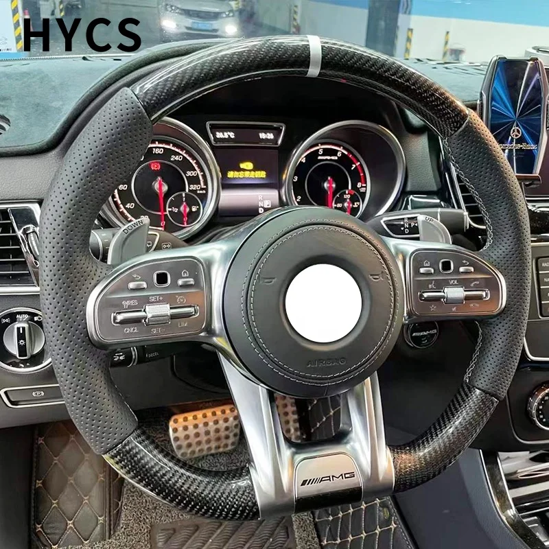 Custom Forged Carbon Fiber Steering Wheel For Benz W204 W205 C118 W177 ...