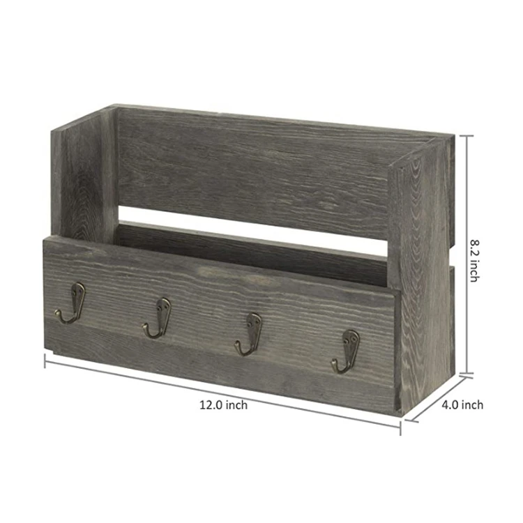 magnetic key holder wood 