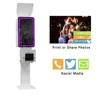 Self-service Magic Mirror Photo Booth, Portable Selfie Photo Booth Equipment, Portable Advertising Photo Kiosk Booth