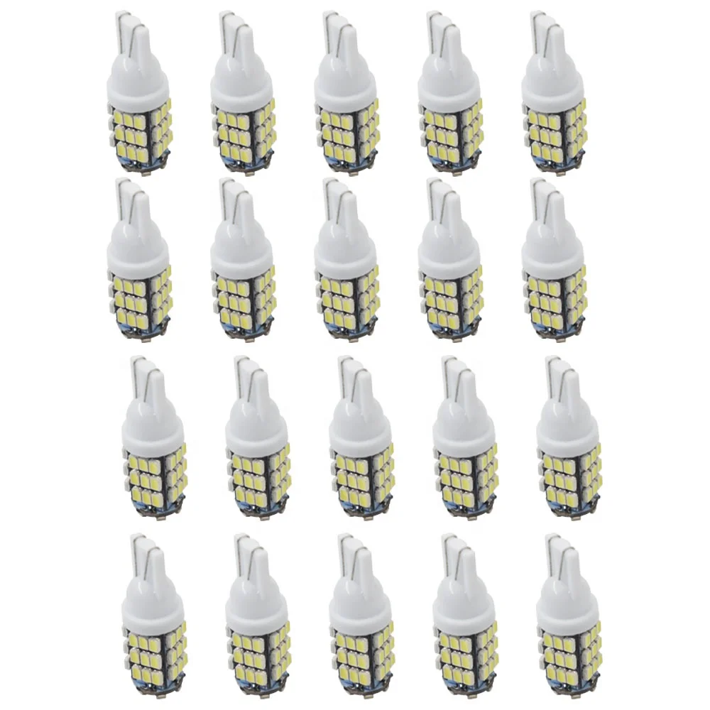 20x Cool White T10/921/194 RV Trailer 42-SMD LED Backup Reverse Lights Bulbs USA