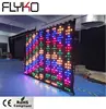 Chinese color video Flexible indoor LED Video Curtain bar 2m*3m led edit effects P8