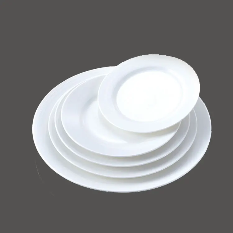 White Porcelain Dessert Plate,Bulk Dinner Plate,Salad Plate For Hotels Buy Dinner Plate For