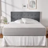 Cooling Gel infused memory foam mattress with 3 foam layers for optimal softness and support 6inch 8inch 8inch height