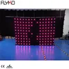 Christmas decoration Led video curtain p20 2x3m creative programs led video cloth