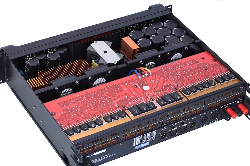 2ch 2*2350 Watts Class Td 14000 Professional Power Amplifier Dj