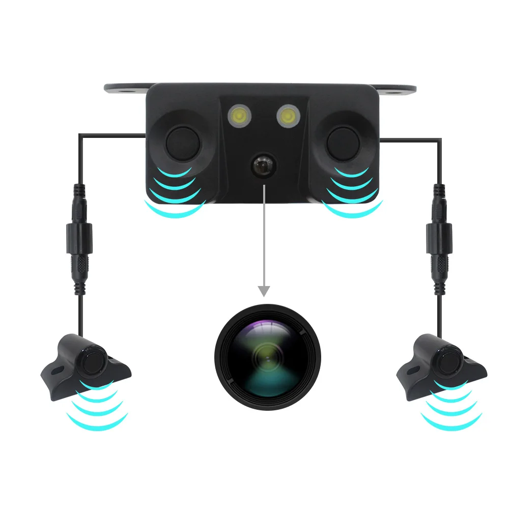 Truck Camera Parking Sensor System Heavy Duty Vehicle Semi Truck Backup